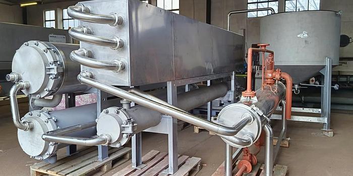 Used Pasteryzator rurowy do soku "WPA-9"