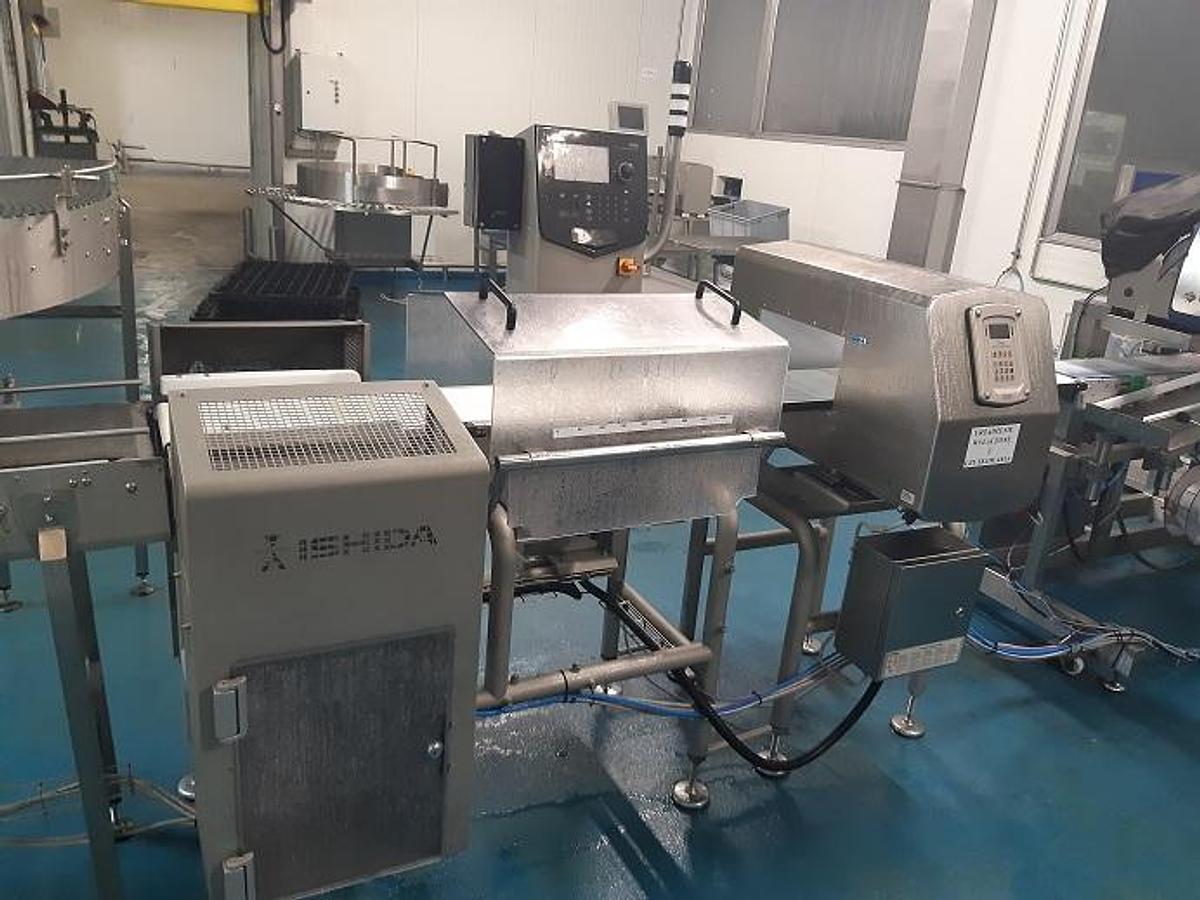 Used Linia maszyn do napełniania, zgrzewania i pakowania żywności – GRUNWALD, DiKon, ILPRA, Packaging Automation