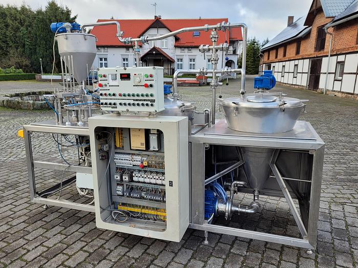 Used Mikser, homogenizator, stabilizator, termizator, oraz pakowaczka w jednym - "Hugart Machines" (obecne "Trepko") Mixter 3000S
