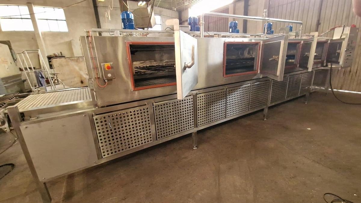 Used Piec tunelowy taśmowy zasilany elektrycznie JBT FoodTech Revoband po modernizacji w Konsorcjum Andziak