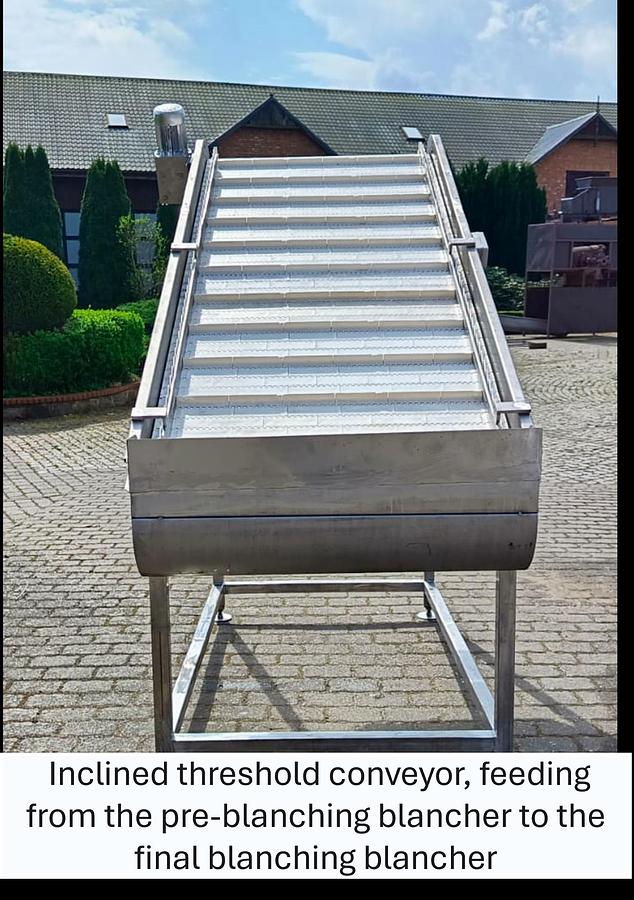 Used Linia do produkcji frytek o wydajności do 5 t/h surowca