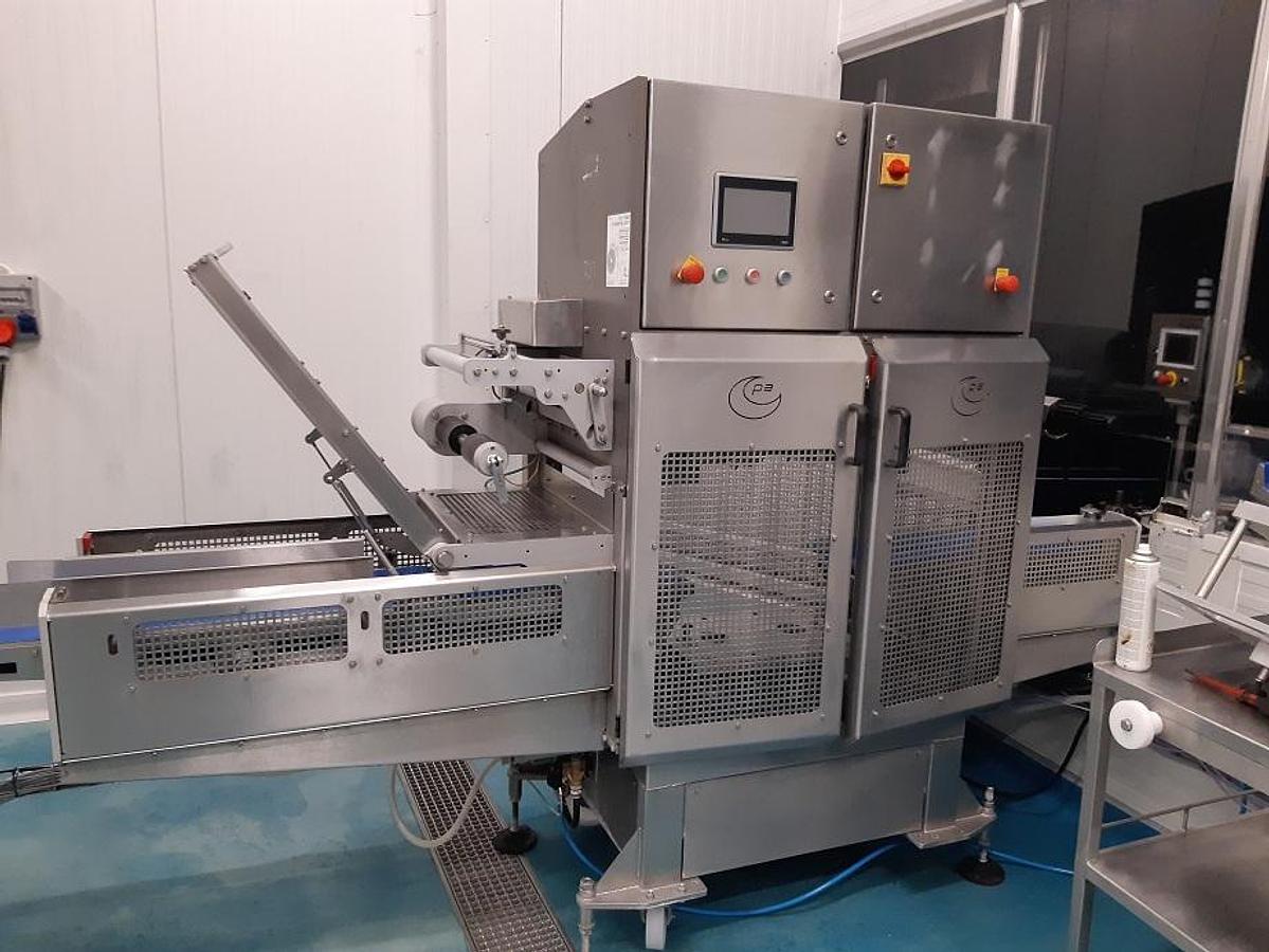Used Linia maszyn do napełniania, zgrzewania i pakowania żywności – GRUNWALD, DiKon, ILPRA, Packaging Automation