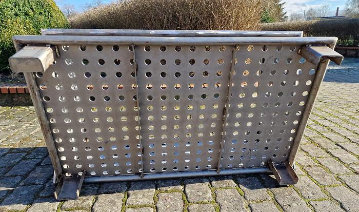 Used Kosz nierdzewny, podwieszany, z otwieranym dnem