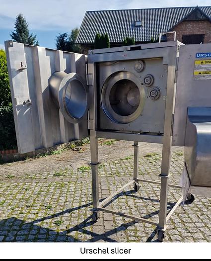 Used Linia do produkcji frytek o wydajności do 5 t/h surowca