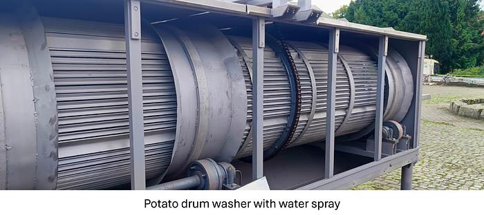 Used Linia do produkcji frytek o wydajności do 5 t/h surowca