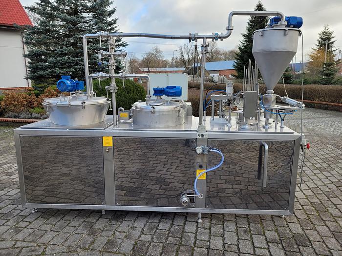 Used Mikser, homogenizator, stabilizator, termizator, oraz pakowaczka w jednym - "Hugart Machines" (obecne "Trepko") Mixter 3000S