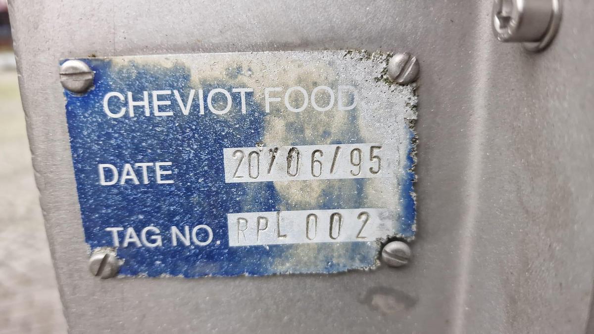 Used Rozparzacz bębnowy do warzyw