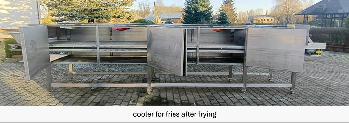 Used Linia do produkcji frytek o wydajności do 5 t/h surowca