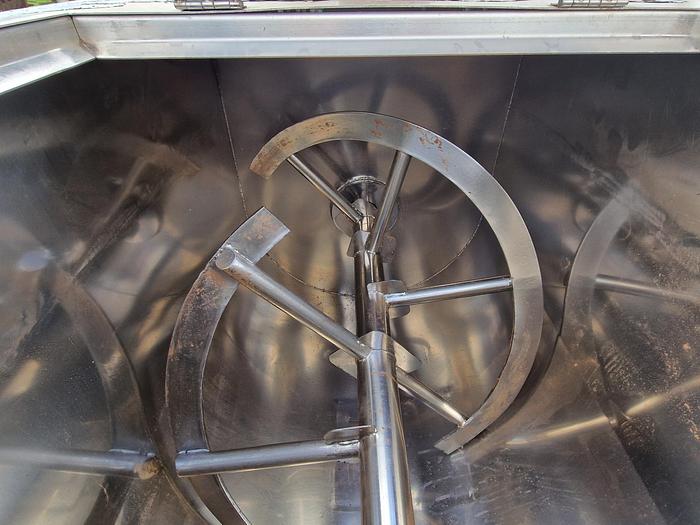 Used Mieszalnik strunowy z płaszczem grzewczym