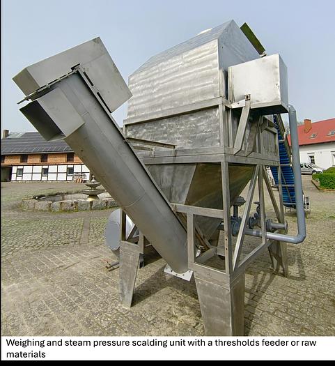 Used Linia do produkcji frytek o wydajności do 5 t/h surowca