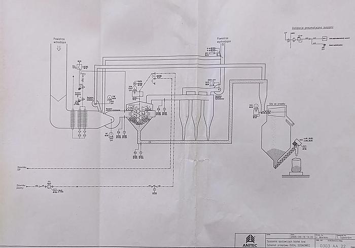 Used Suszarnia (proszkownia) ANITEC BallTec.