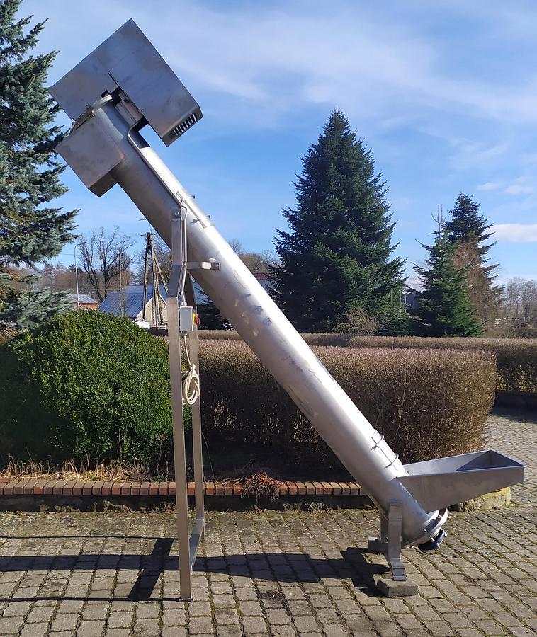 Used Przenośnik (transporter) ślimakowy, nierdzewny
