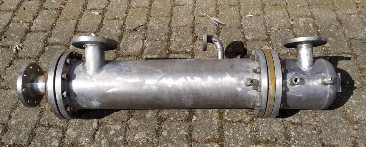 Used Płaszczowo-rurowy wymiennik ciepła ze stali nierdzewnej – przemysłowy