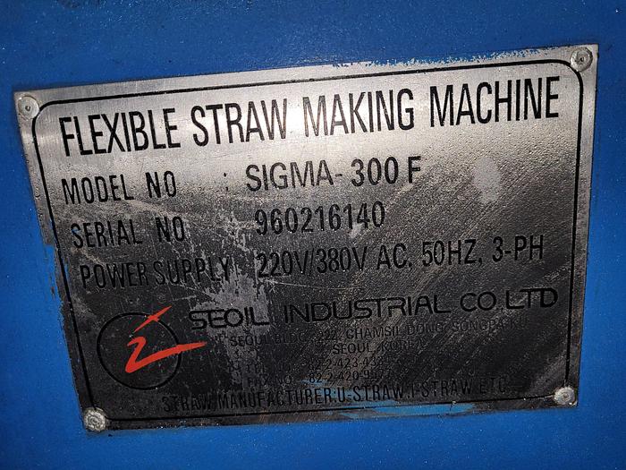 Used Linia do słomek plastikowych SEOIL INDUSTRIAL CO. LTD.