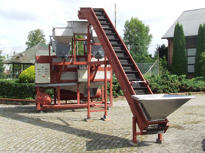 Used Linia do produkcji frytek o wydajności wejściowej do 3 t/h.