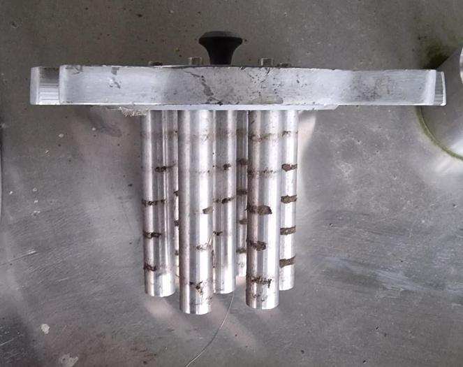 Used Przepływowy filtr (separator) magnetyczny z płaszczem wodnym