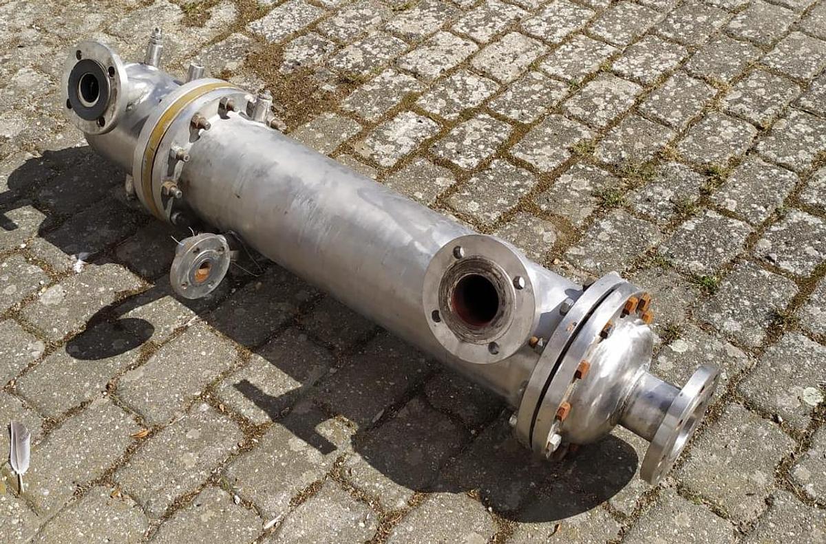 Used Płaszczowo-rurowy wymiennik ciepła ze stali nierdzewnej – przemysłowy