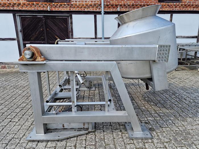 Used Mieszalnik bębnowy z hydraulicznym podnoszeniem i zmiennym kątem położenia bębna
