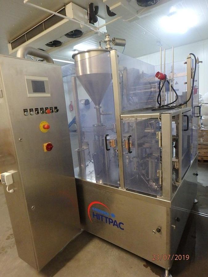 Used Linia maszyn do napełniania, zgrzewania i pakowania żywności – GRUNWALD, DiKon, ILPRA, Packaging Automation