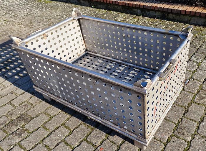 Used Kosz nierdzewny, podwieszany, z otwieranym dnem