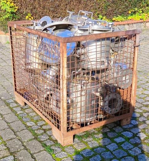 Used Przemysłowe filtry magnetyczne, przepływowe, nierdzewne