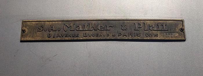 Used Blanszownik bębnowy wodny "Mather & Platt"