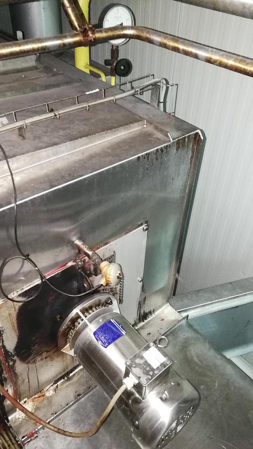 Used Linia do parzenia i zapiekania produktów mięsnych, mięsno-warzywnych, piekarniczych (pizza, zapiekanki), producent JBT