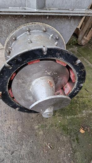 Used Bunkeir z przenośnikiem ślimakowym, nierdzewny