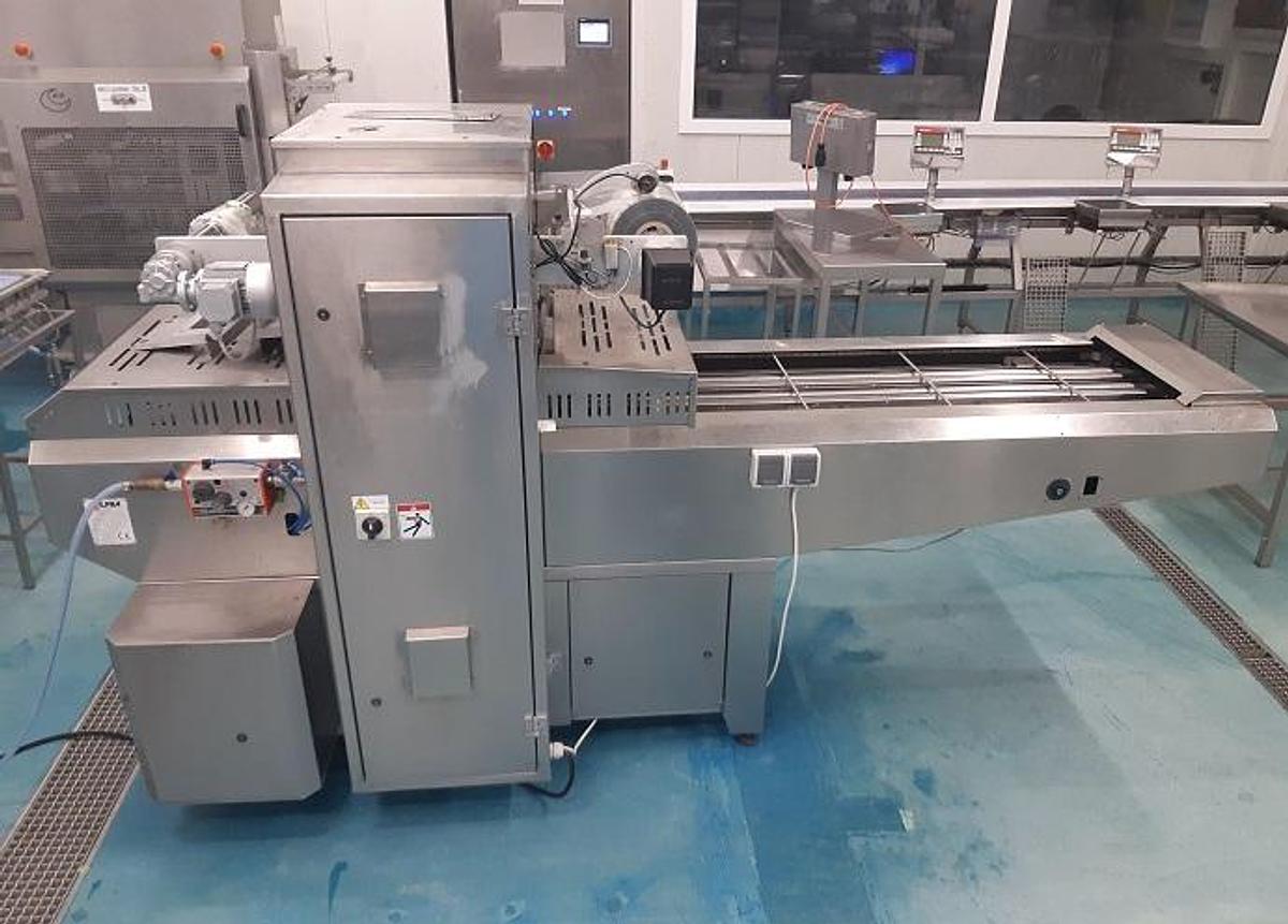 Used Linia maszyn do napełniania, zgrzewania i pakowania żywności – GRUNWALD, DiKon, ILPRA, Packaging Automation