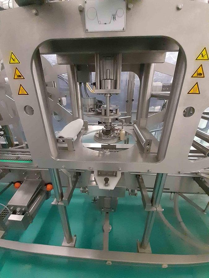 Used Linia maszyn do napełniania, zgrzewania i pakowania żywności – GRUNWALD, DiKon, ILPRA, Packaging Automation