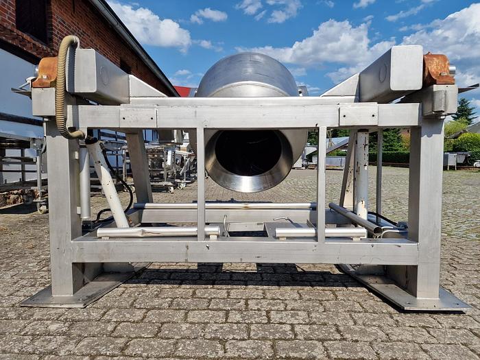 Used Mieszalnik bębnowy z hydraulicznym podnoszeniem i zmiennym kątem położenia bębna