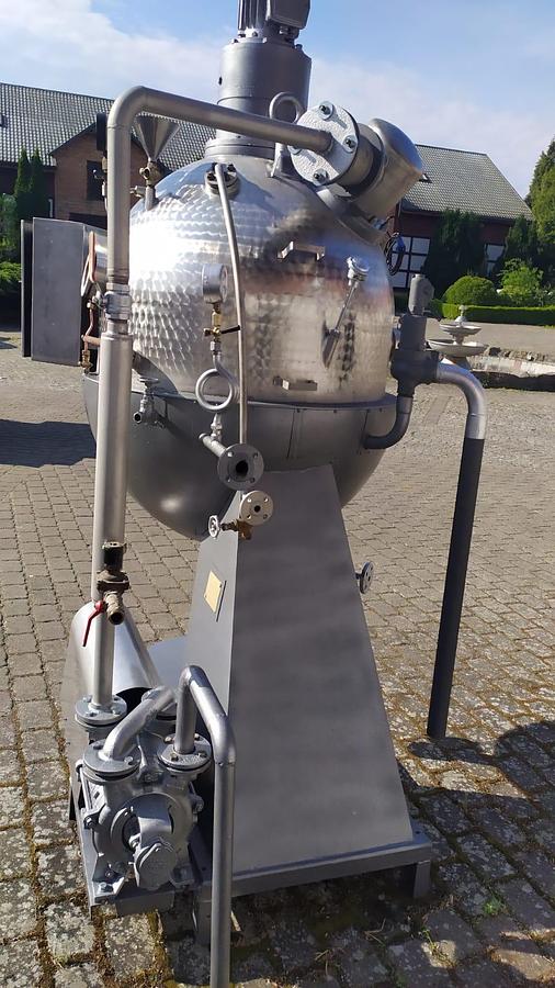 Used Aparat próżniowy (wyparka) pojemność 680 l - WWA 20