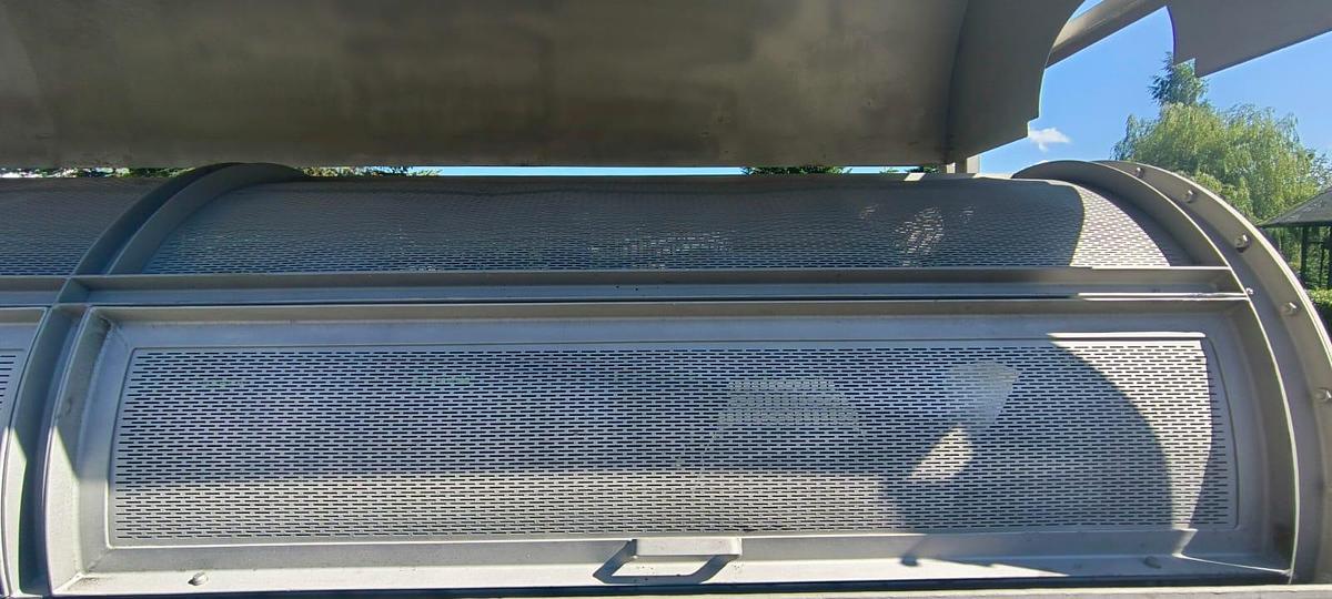 Used Blanszownik bębnowy" HERBORT" typ 98A