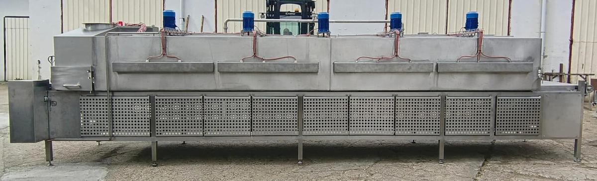 Used Piec tunelowy taśmowy zasilany elektrycznie JBT FoodTech Revoband po modernizacji w Konsorcjum Andziak