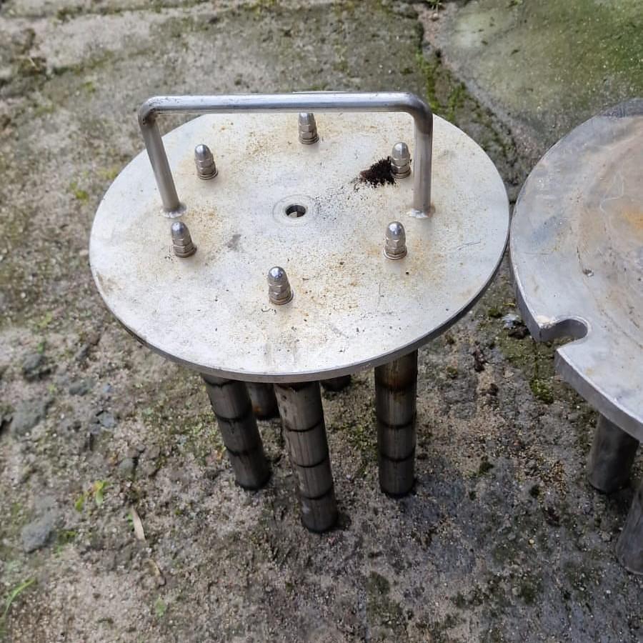 Used Przemysłowe filtry magnetyczne, przepływowe, nierdzewne