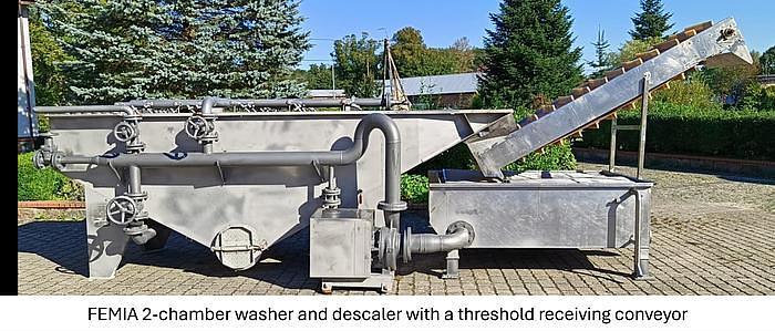 Used Linia do produkcji frytek o wydajności do 5 t/h surowca