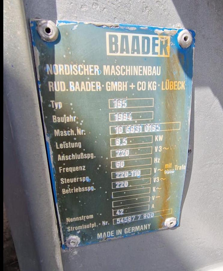 Used Maszyna do filetowania i skórowania ryb Baader 185