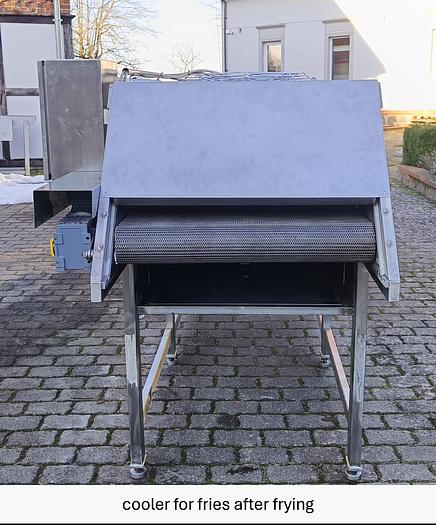 Used Linia do produkcji frytek o wydajności do 5 t/h surowca