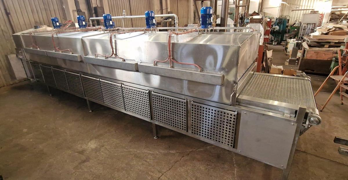 Used Piec tunelowy taśmowy zasilany elektrycznie JBT FoodTech Revoband po modernizacji w Konsorcjum Andziak