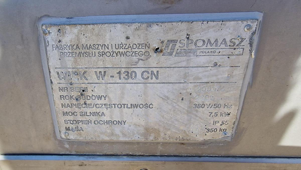 Used Wilk do mięsa SPOMASZ W-130 CN