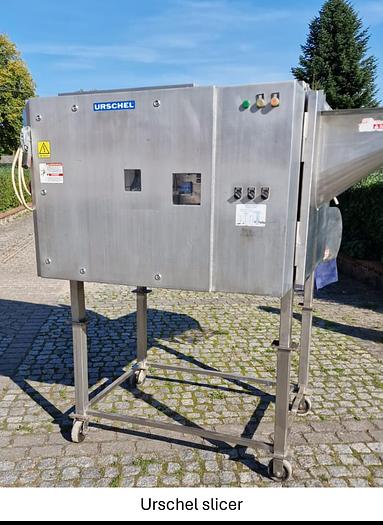 Used Linia do produkcji frytek o wydajności do 5 t/h surowca