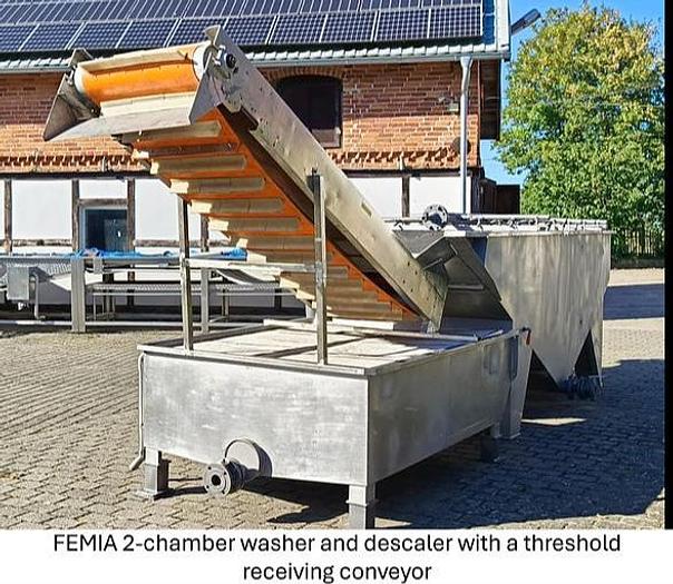 Used Linia do produkcji frytek o wydajności do 5 t/h surowca