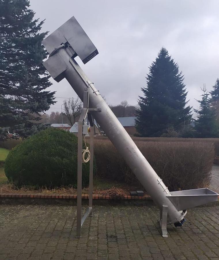 Used Przenośnik (transporter) ślimakowy, nierdzewny