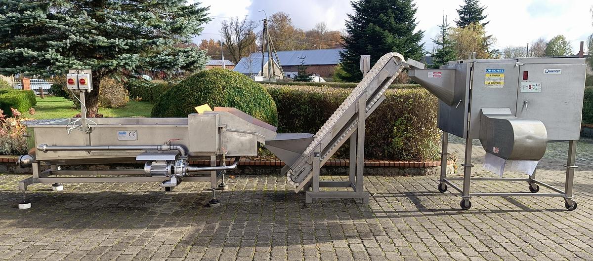 Used Linia do produkcji frytek o wydajności do 5 t/h surowca