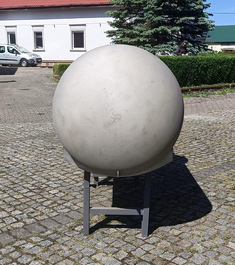 Used Zbiornik ciśnieniowy, nierdzewny, grubościenny z otwieraną pokrywą zamykaną na 8 rygli