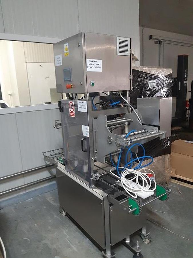 Used Linia maszyn do napełniania, zgrzewania i pakowania żywności – GRUNWALD, DiKon, ILPRA, Packaging Automation