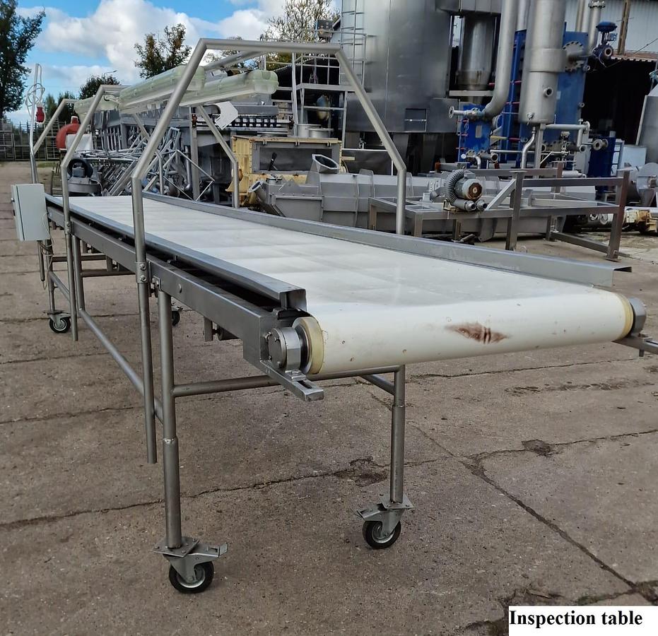 Used Linia do produkcji frytek o wydajności do 5 t/h surowca