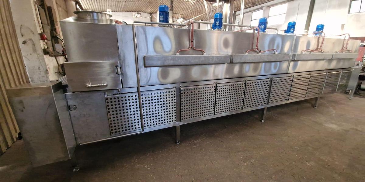Used Piec tunelowy taśmowy zasilany elektrycznie JBT FoodTech Revoband po modernizacji w Konsorcjum Andziak