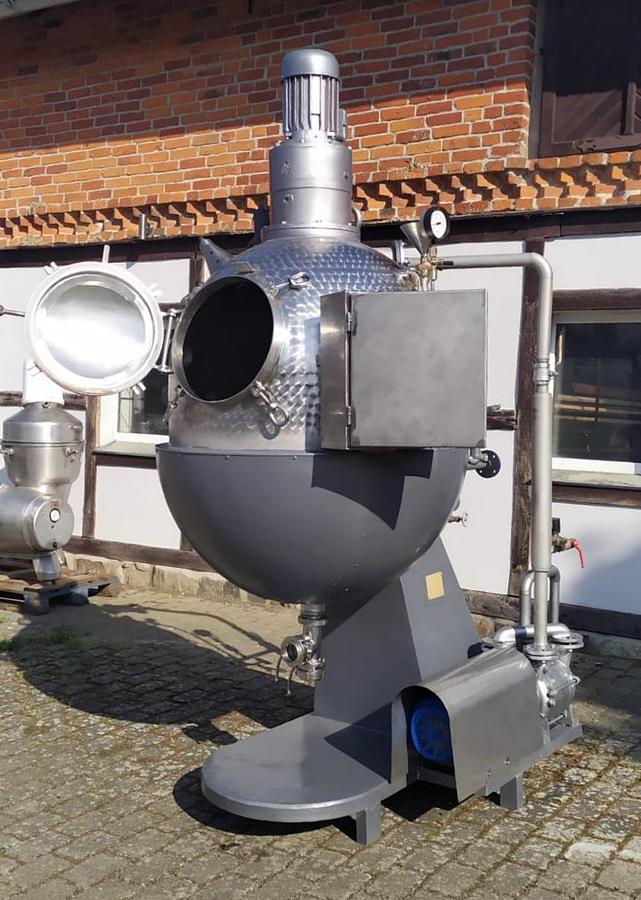 Used Aparat próżniowy (wyparka) pojemność 680 l - WWA 20