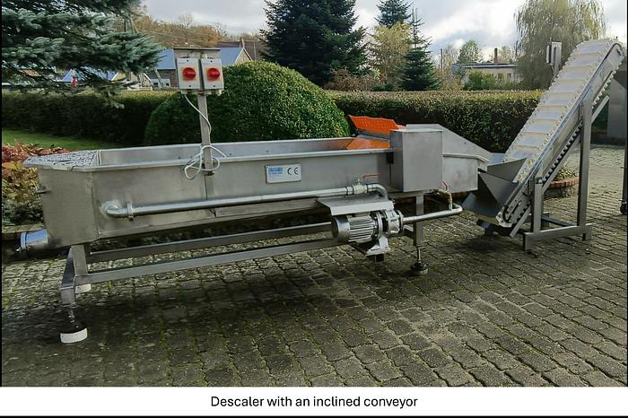 Used Linia do produkcji frytek o wydajności do 5 t/h surowca